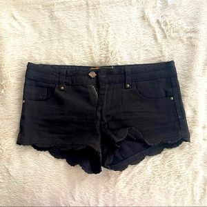 Black shorts from Bershka US size 2